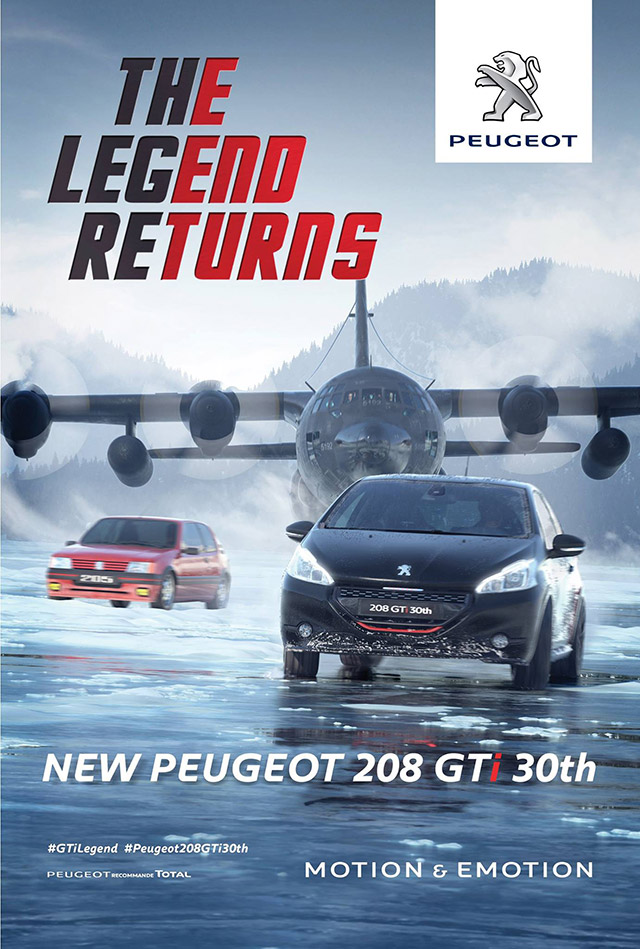 Peugeot 208 GTi 30th : The Legend Returns