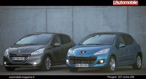 Que choisir entre la Peugeot 208 et la Peugeot 207 ?