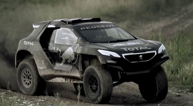 Peugeot 2008 DKR – Premiers essais