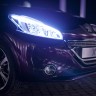 Phare avant à LED allumé Peugeot 208 XY Concept 1 020