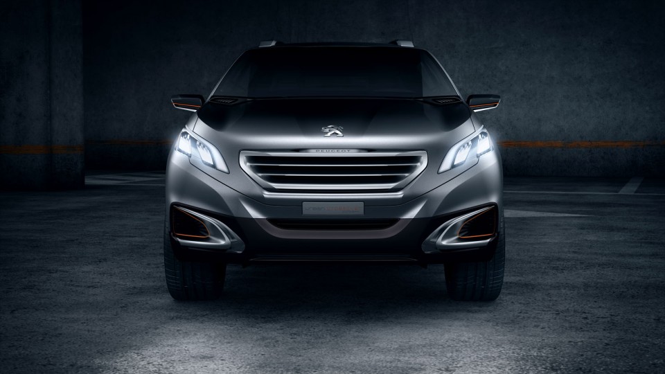 Vue de face Peugeot Urban Crossover Concept (2012) 1-001