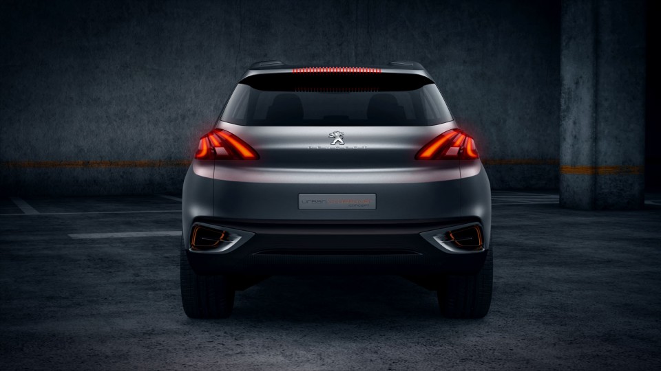 Face arrière Peugeot Urban Crossover Concept (2012) 1-004