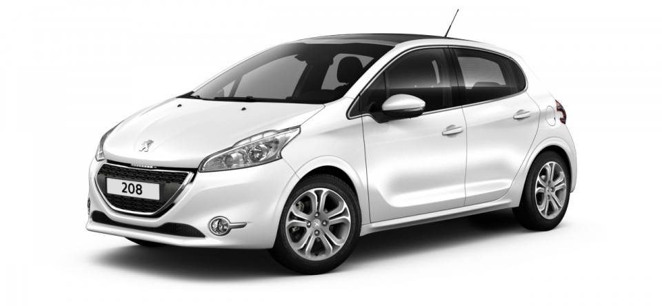 Peugeot 208 Blanc Banquise - 001