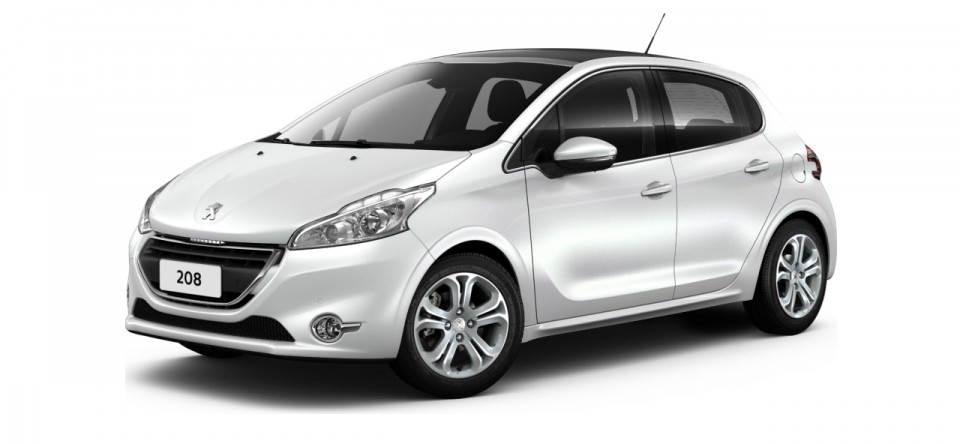 Peugeot 208 Blanc Perle Nacré - 001