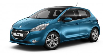 Couleurs Peugeot 208