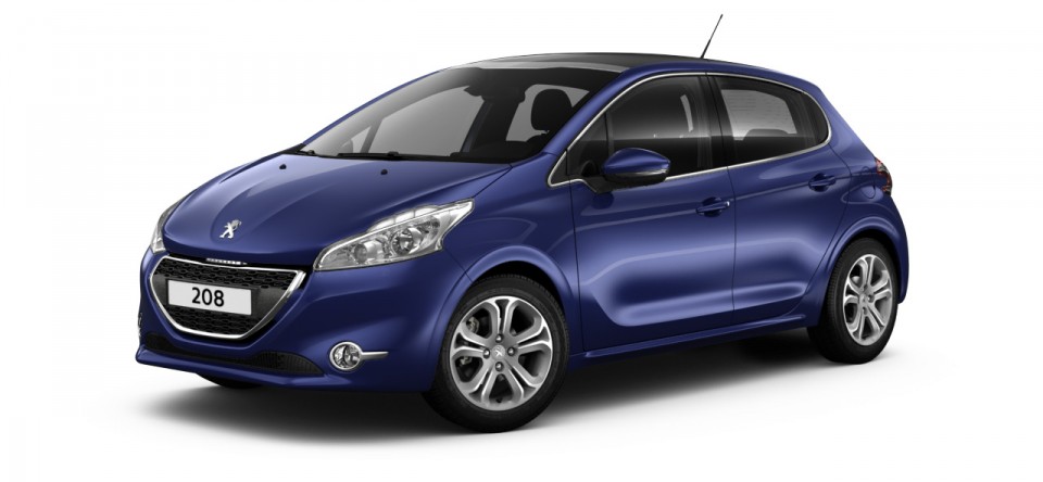 Peugeot 208 Bleu Virtuel - 001