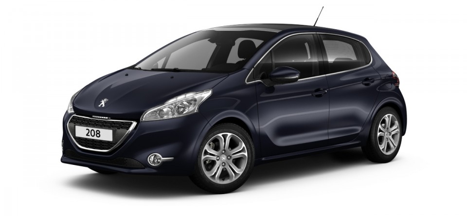 Peugeot 208 Dark Blue - 001