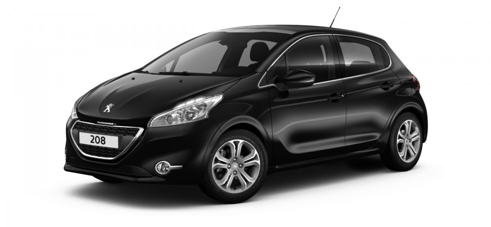 Peugeot 208 Noir Obsidien - 001