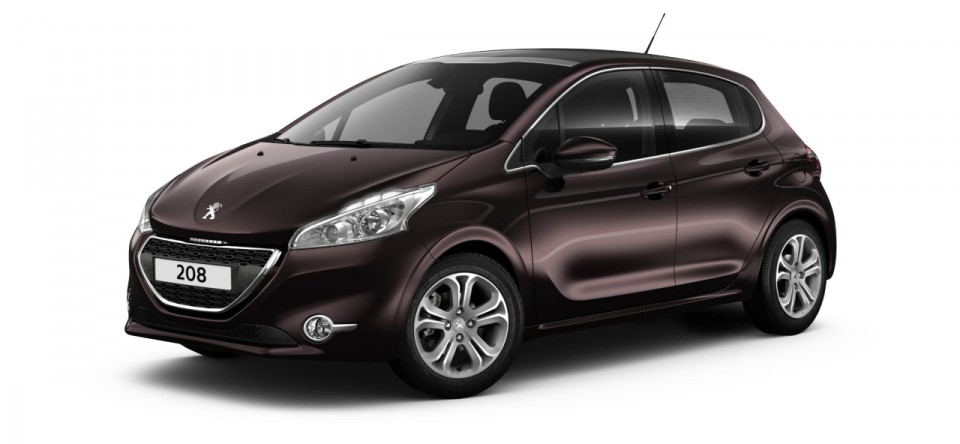 Peugeot 208 Rouge Noir - 001