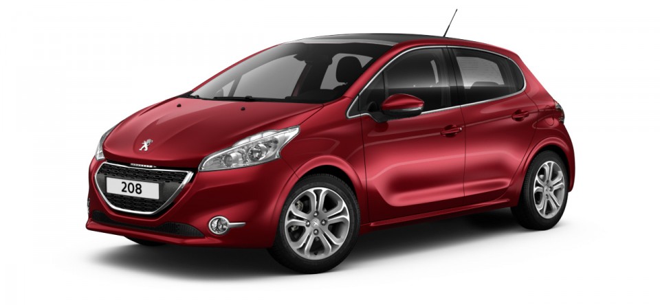 Peugeot 208 Rouge Rubi - 001