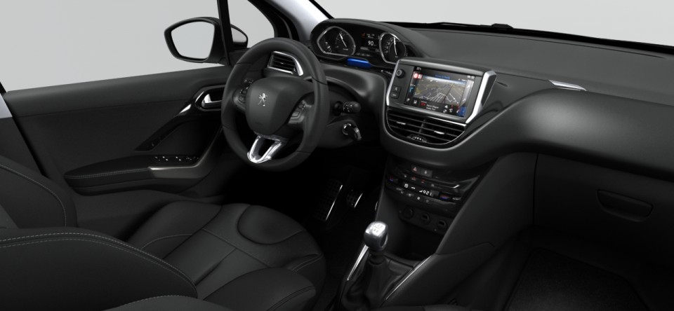 Intérieur Pack Cuir Claudia Mistral Peugeot 208 Allure et Féline (3 et 5 portes) 