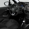 Intérieur mi-cuir Chaine et Trame Mario Mistral Peugeot 208 Féline (5 portes)