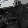 Sièges Intérieur mi-cuir Chaine et Trame Mario Mistral Peugeot 208 Féline (5 portes)