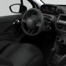 Intérieur tissu Etnical noir Mistral Peugeot 208 Access (3 et 5 portes)