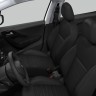 Sièges Intérieur tissu Etnical noir Mistral Peugeot 208 Access (3 et 5 portes)
