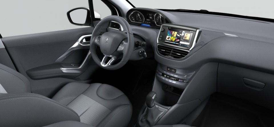 Intérieur tissu Textab Tree Peugeot 208 Allure (5 portes) 