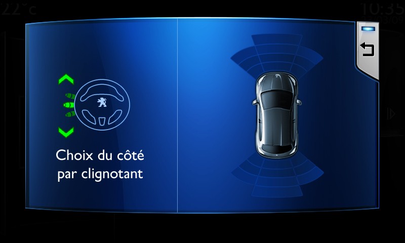 Interface Park Assist Peugeot 208 - 002