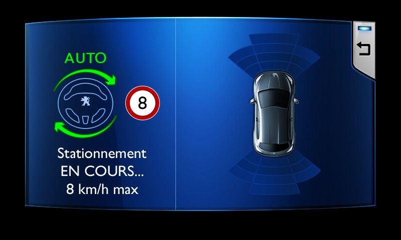 Interface Park Assist Peugeot 208 - 006