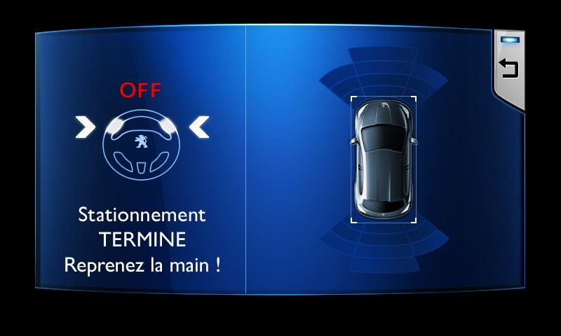 Interface Park Assist Peugeot 208 - 007