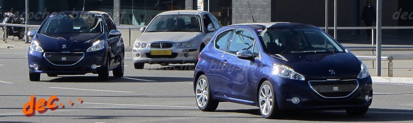 Présentation Peugeot 208 Espagne Barcelone 2012 001