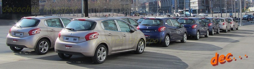 Présentation Peugeot 208 Espagne Barcelone 2012 003