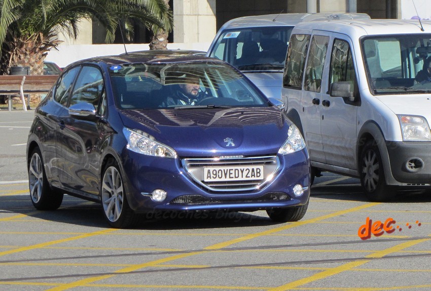 Présentation Peugeot 208 Espagne Barcelone 2012 004