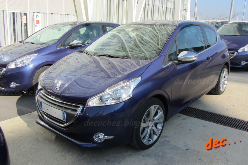 Présentation Peugeot 208 Espagne Barcelone 2012 005