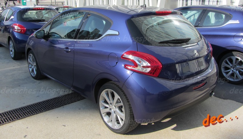 Présentation Peugeot 208 Espagne Barcelone 2012 006