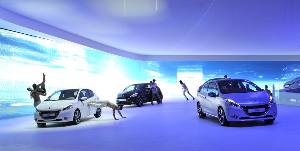 Stand Peugeot 208 - Salon de Genève 2012 - 06