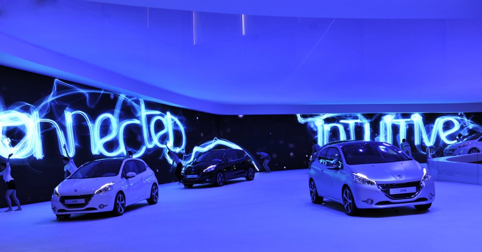 Stand Peugeot 208 - Salon de Genève 2012 - 07