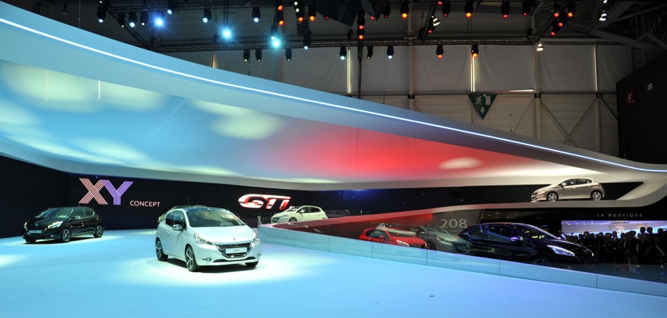 Stand Peugeot 208 - Salon de Genève 2012 - 10