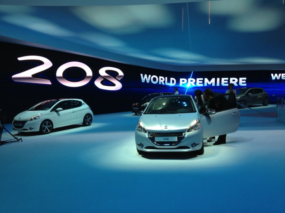 Stand Peugeot 208 - Salon de Genève 2012 03