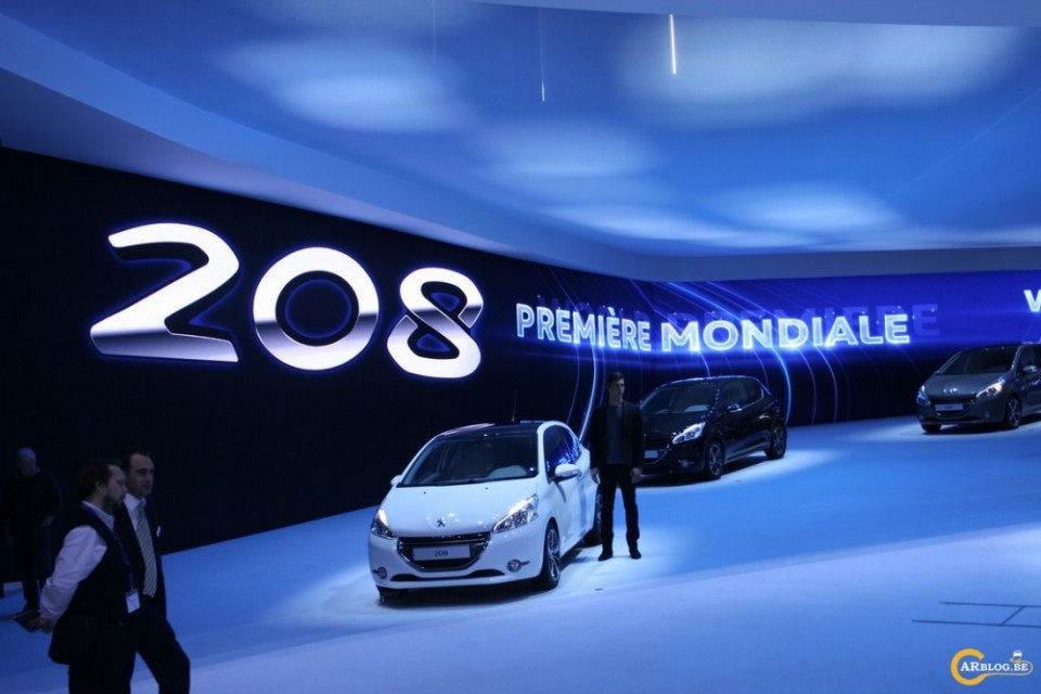Stand Peugeot 208 - Salon de Genève 2012 17