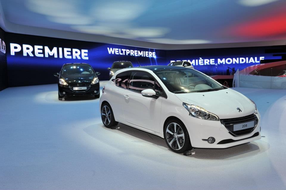 Les Peugeot 208 au Salon de Genève 2012 28