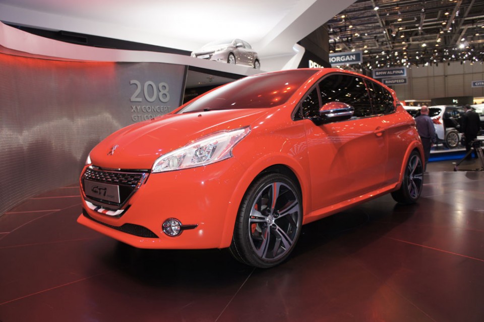 Peugeot 208 GTi Concept - Salon de Genève 2012 - 40