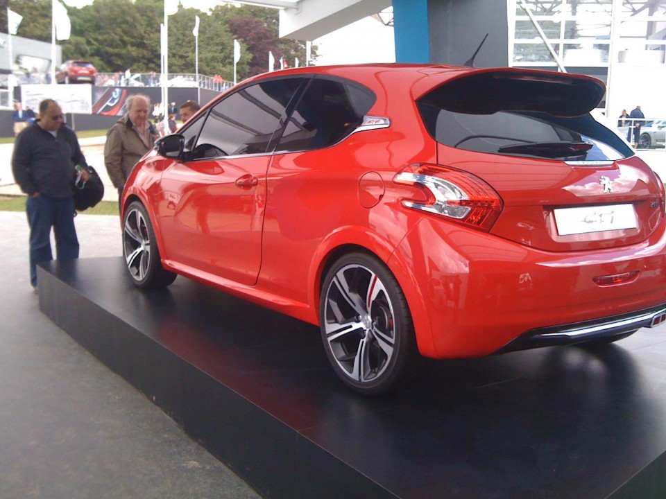 Peugeot 208 GTi Concept au Goodwood Festival of Speed 2012 - 012