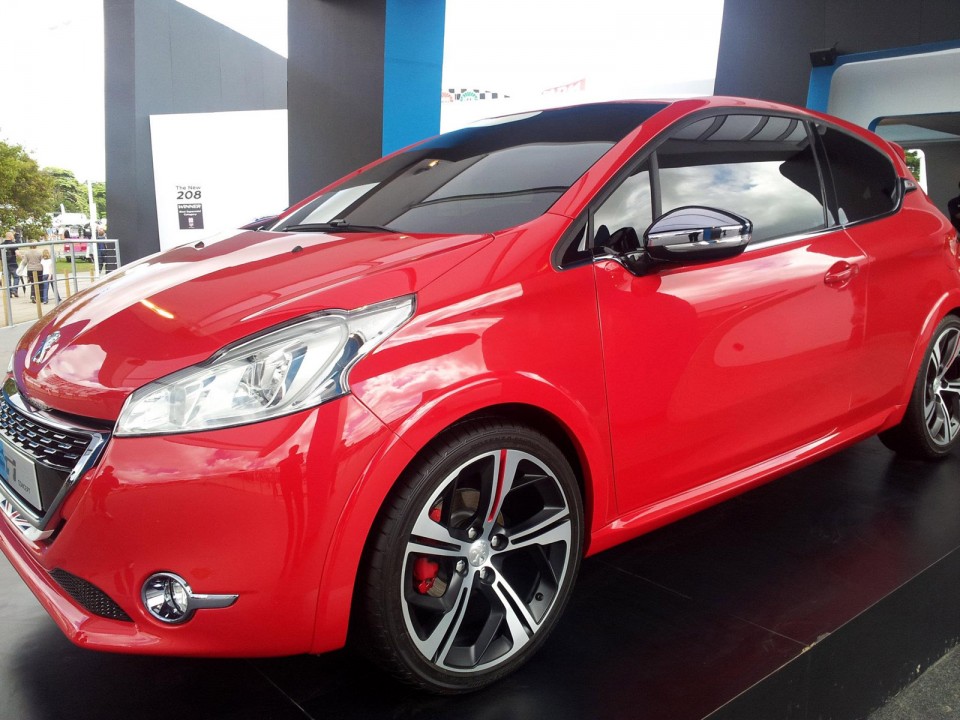 Peugeot 208 GTi au Goodwood Festival of Speed 2012 - 013