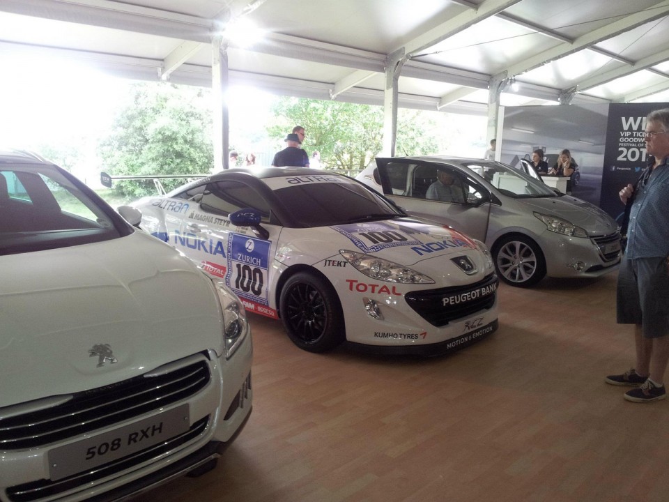Peugeot 208 au Goodwood Festival of Speed 2012 - 016