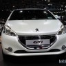 Face avant Peugeot 208 GTi Edition Limitée Blanc Nacré Satin - Salon de Paris 2012 - 1-002