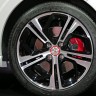 Jante alliage ''Carbone'' 17'' diamantée noir Onyx brillant Peugeot 208 GTi Blanc Nacré Satin - Salon de Paris 2012 - 3-011