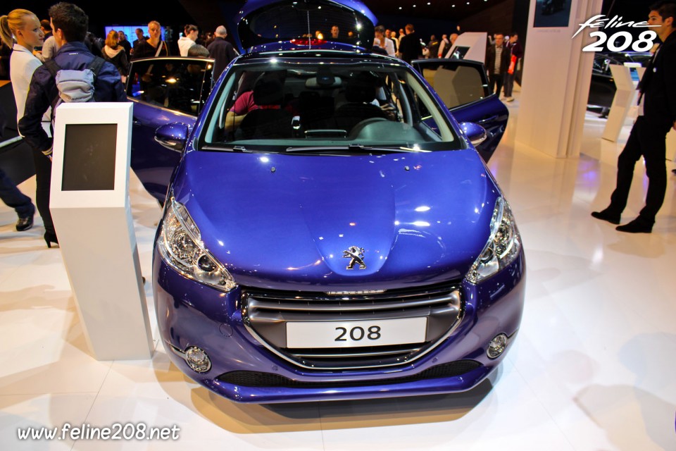 Peugeot 208 Intuitive Bleu Virtuel 1.6 e-HDi 92 - Mondial de Paris 2012 - 6-002