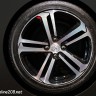 Jante aluminium Ligne S 17" Peugeot 208 - Mondial de Paris 2012 - 3-011