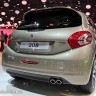Vue arrière Peugeot 208 Féline Spirit Grey 1.6 THP 155 - Mondial de Paris 2012 - 7-005