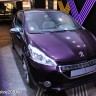 3/4 avant Peugeot 208 XY 1.6 THP 155 Purple Night - Mondial de Paris 2012 - 8-003