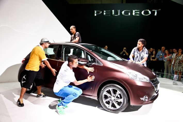 Let Your Body Drive Show Peugeot 208 - Salon de Sao Paulo 2012 - 1-005