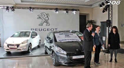 La 300 000 ème Peugeot 208 à Poissy - Février 2013