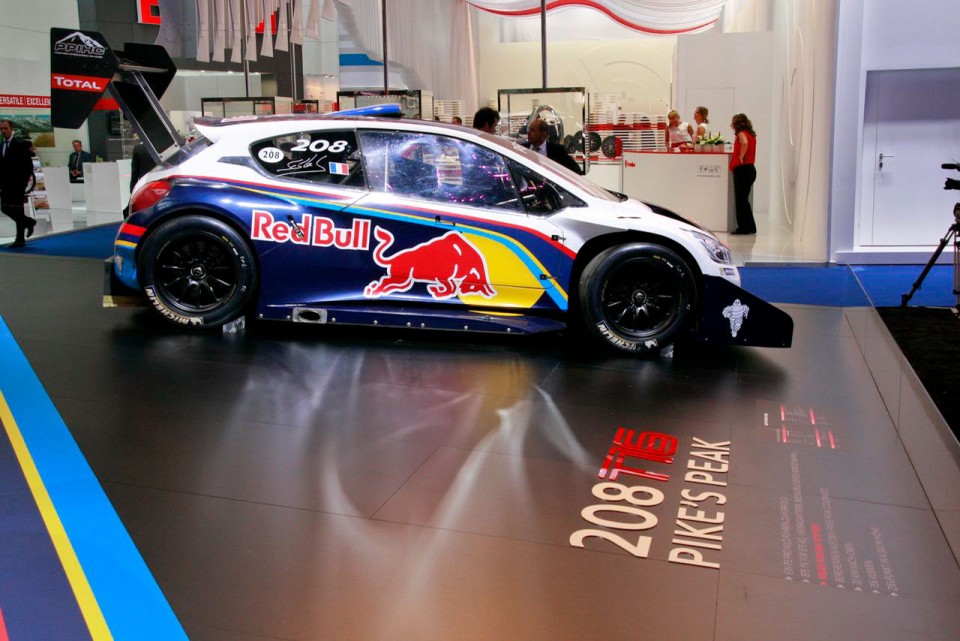 Photo profil Peugeot 208 T16 Pikes Peak - Salon de Francfort 2013 - 1-001