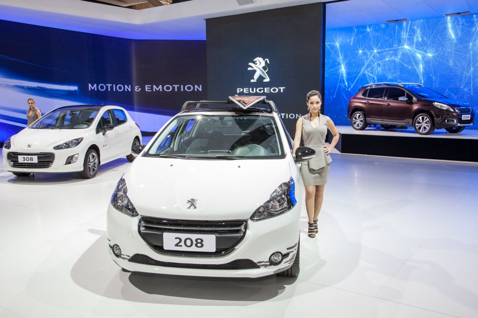 Photo Peugeot 208 Quiksilver - Salon de São Paulo 2014