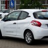Vue arrière Peugeot 208 Access 1.0 VTi 68 ch Allemagne 002