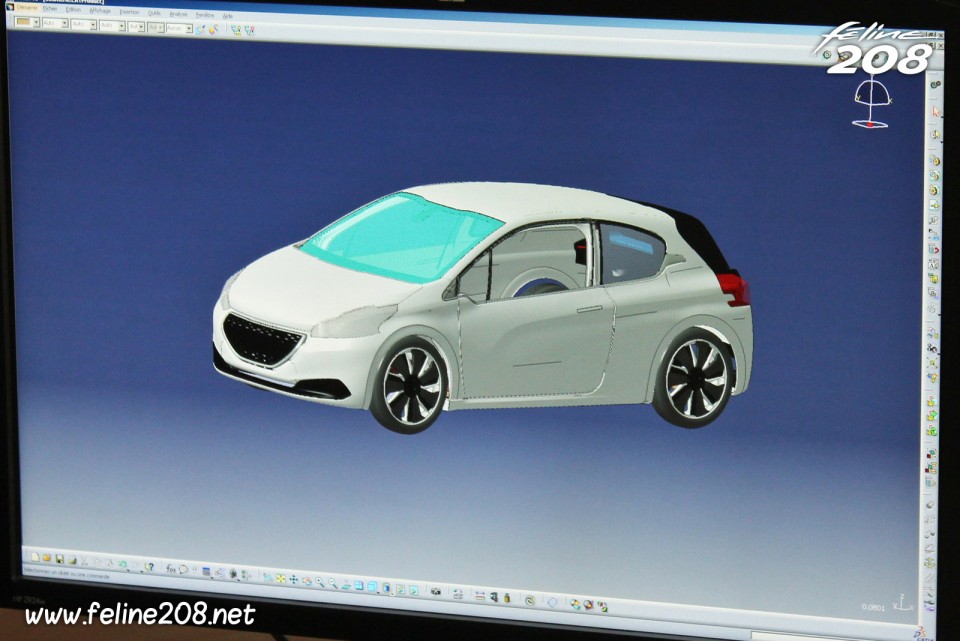 Peugeot 208 HYbrid FE - Reportage chez Peugeot Sport - 1-051